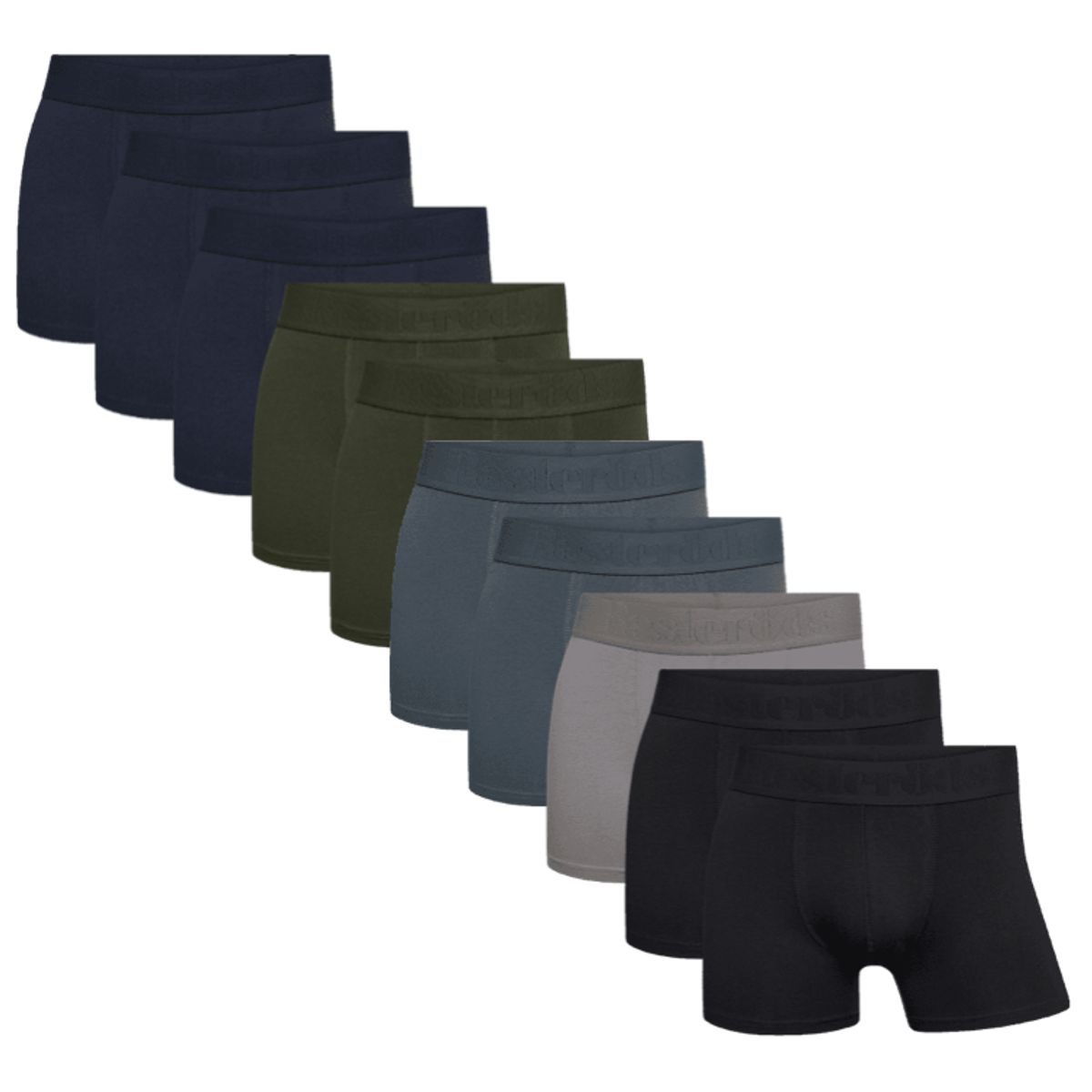 Resteröds 10-pack Økologisk Bomuld Tights-large