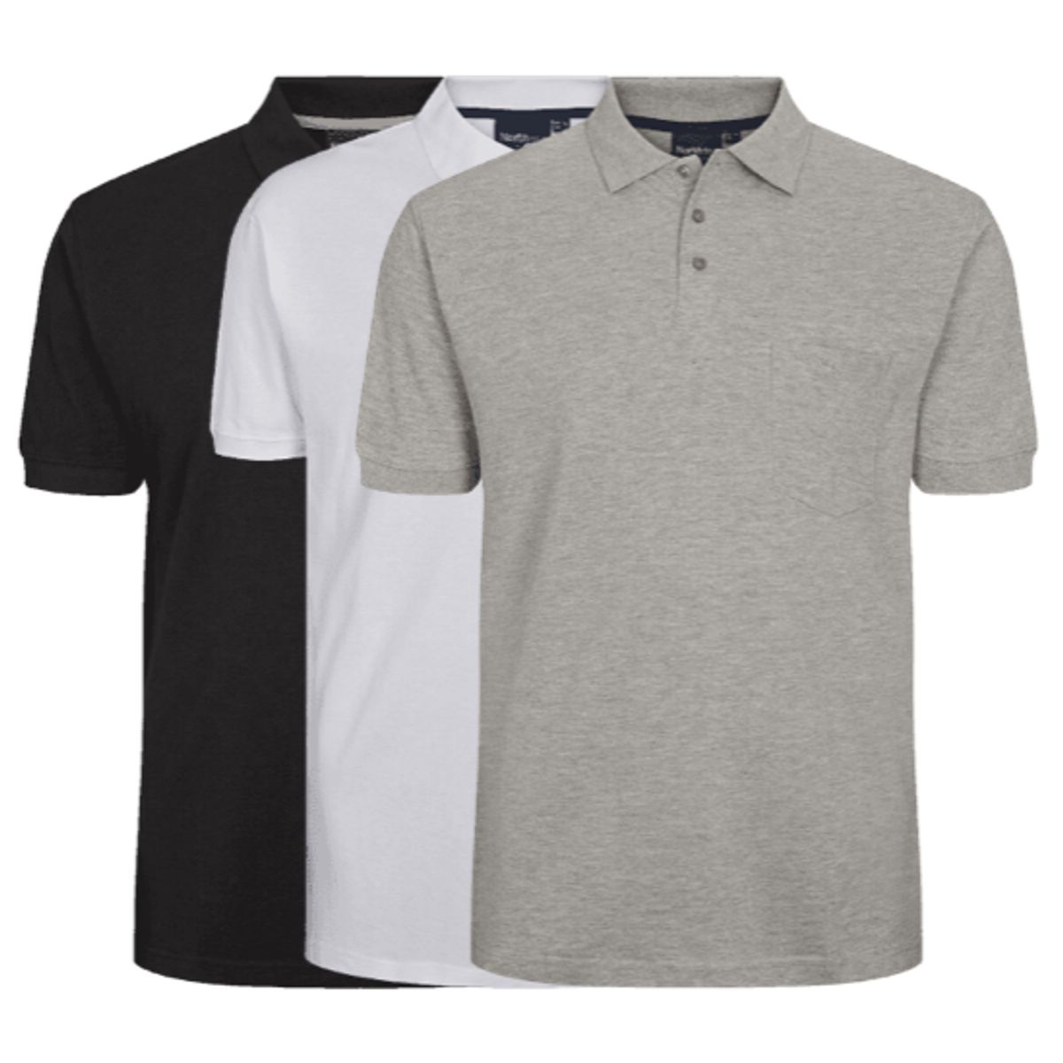 North 56°4 3-pack Polo 99011 Mix-6x-large