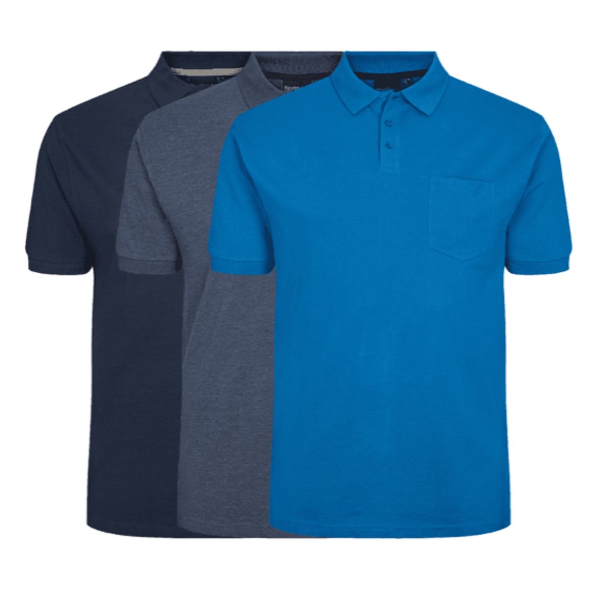 North 56°4 3-pack Polo 99011 Mix-2x-large