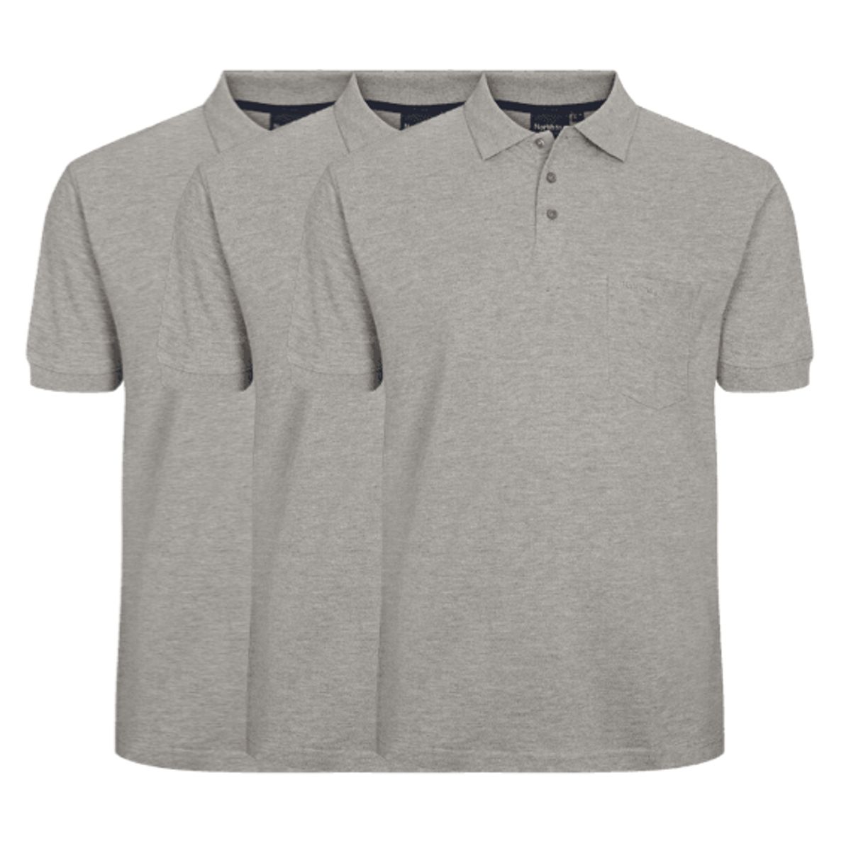 North 56°4 3-pack Polo 99011 0050-x-large