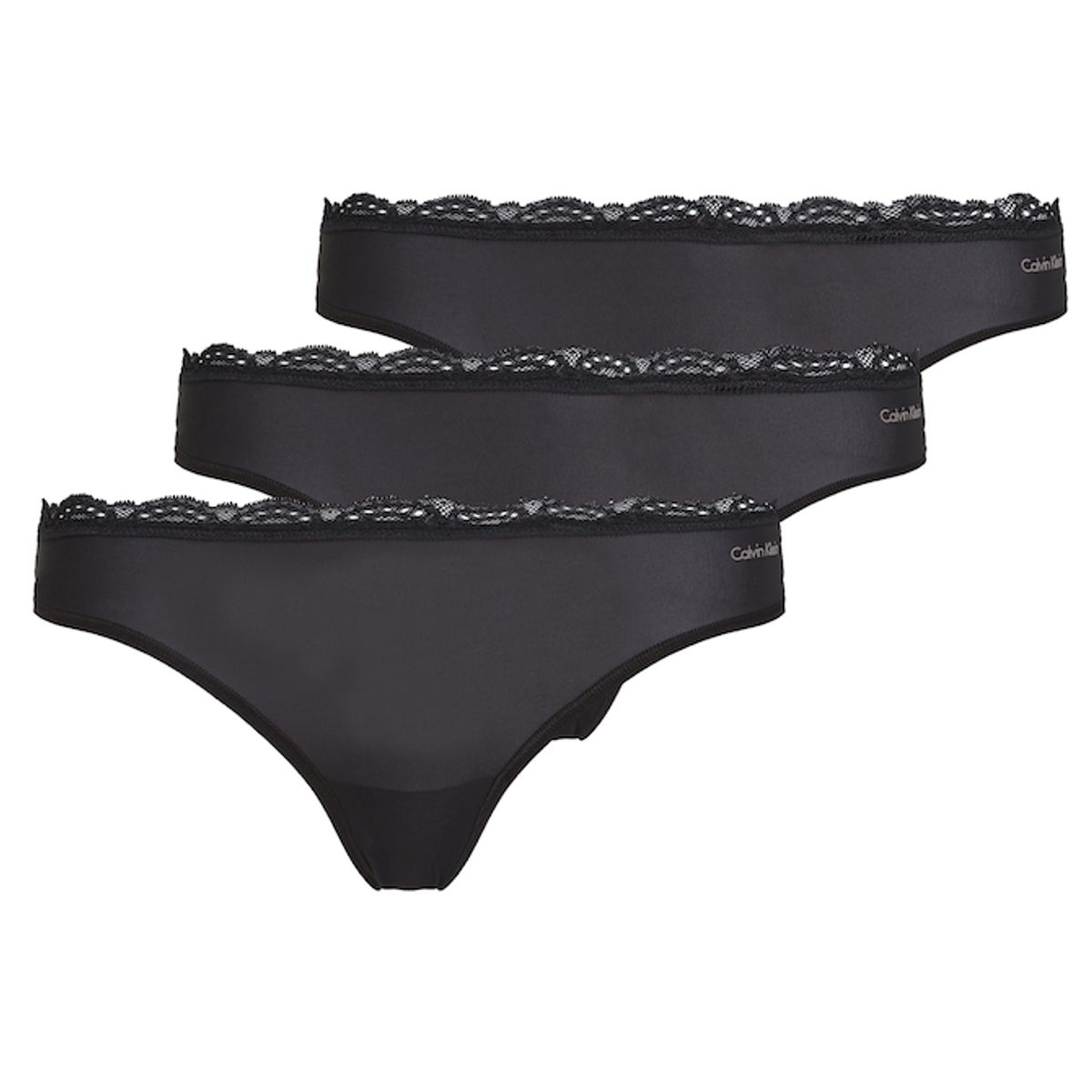 Calvin Klein Women 3-pack Thong-x-small