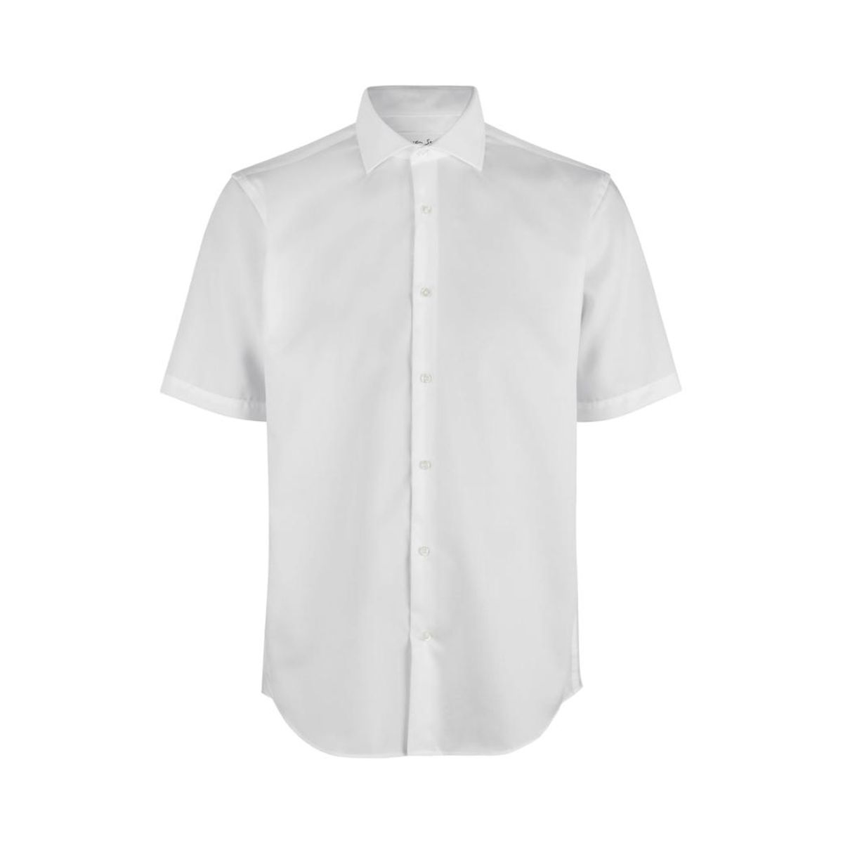 Seven Seas Kortærmet Skjorte Modern Fit Ss254 White