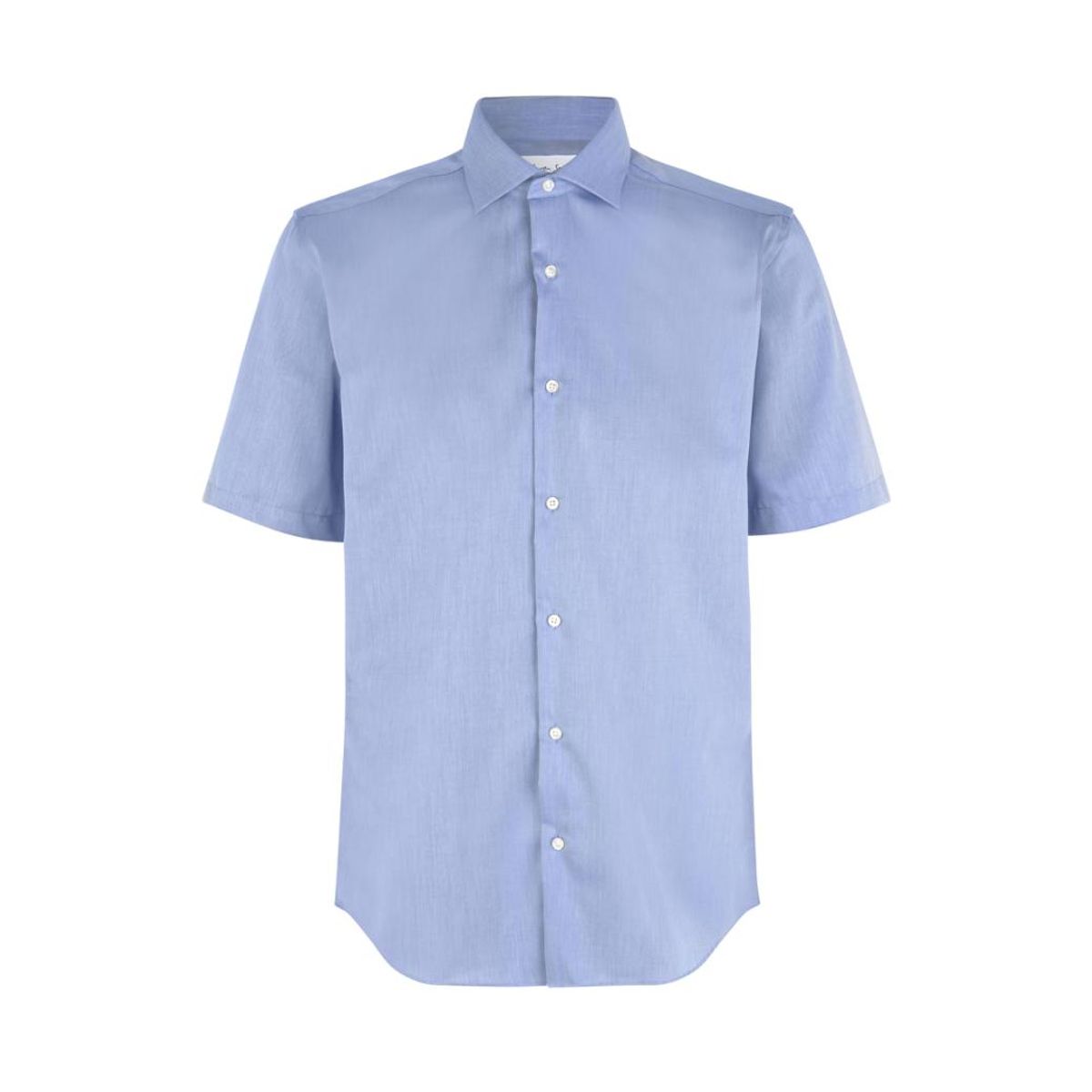 Seven Seas Kortærmet Skjorte Modern Fit Ss254 Light Blue