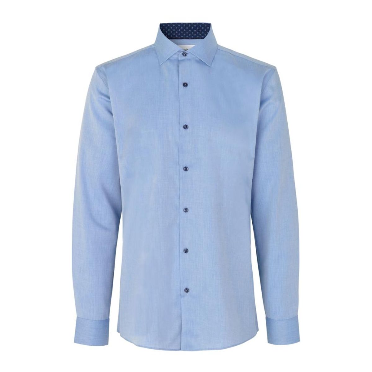 Seven Seas Skjorte Slim Fit S371 Light Blue