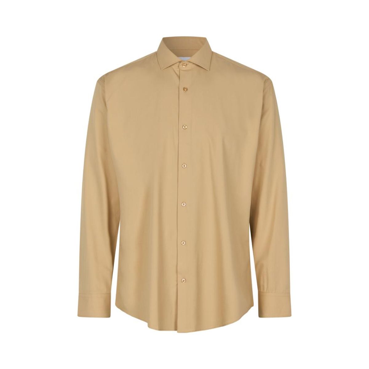 Seven Seas Hybrid Skjorte Modern Fit S50 Sand-41/42-l