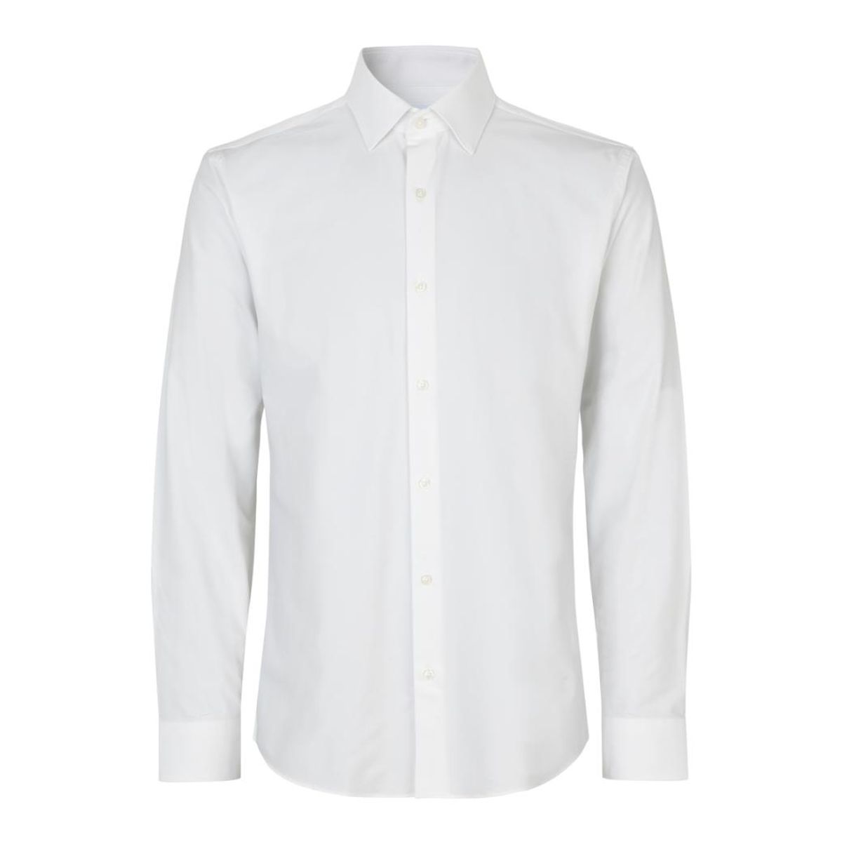 Seven Seas Hybrid Skjorte Slim Fit S51 White_41/42-l