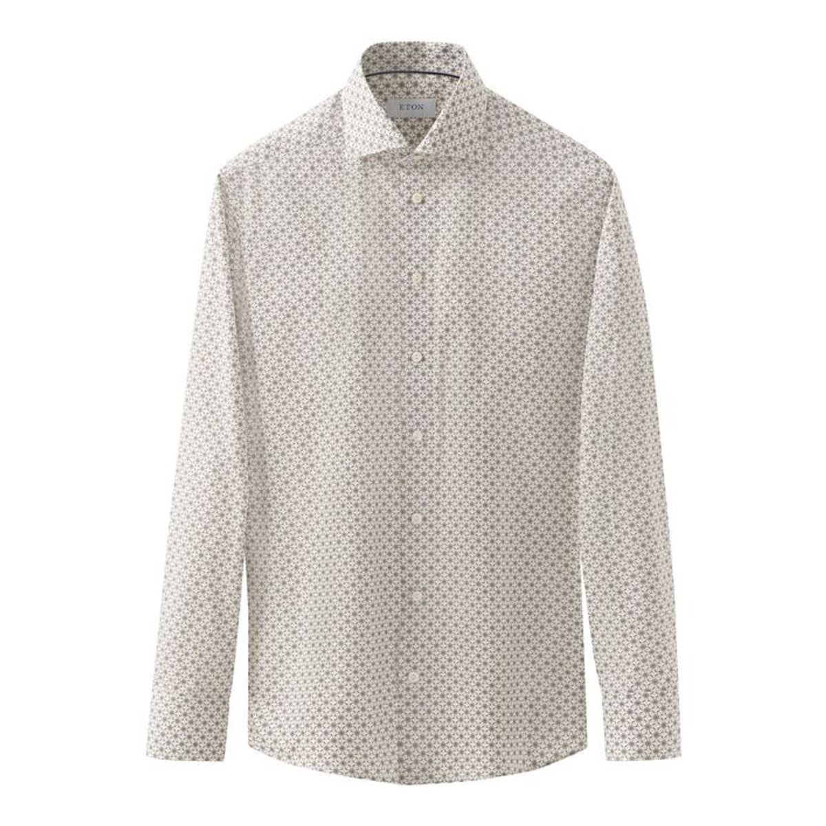 Geometric Signature Twill Shirt