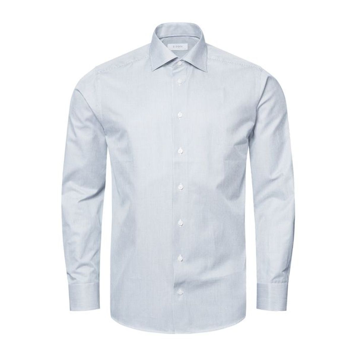 Fine Stripe Signature Twill Shirt / A new version of our Signature Twill shirt.