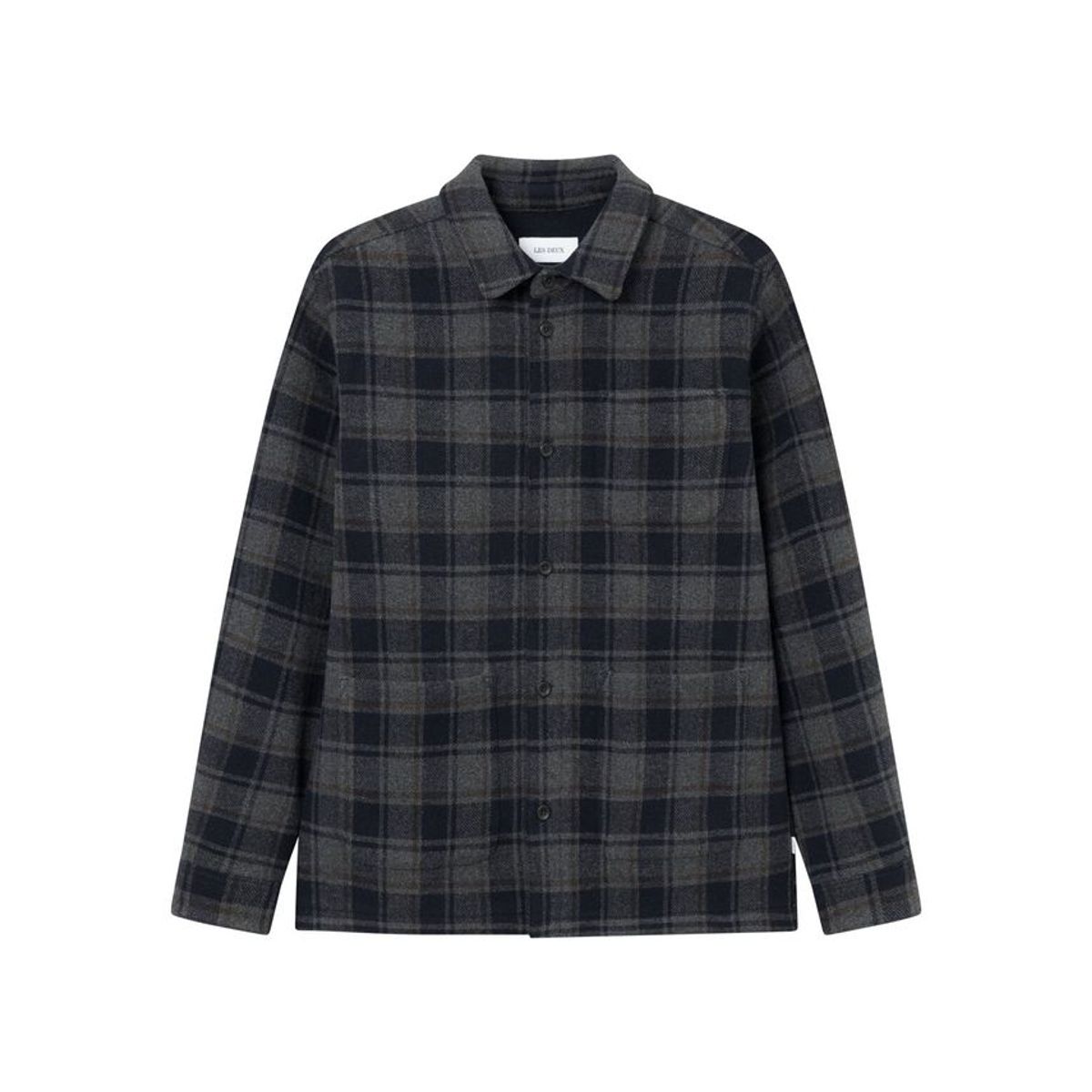 Jason Check Wool Overshirt 2.0