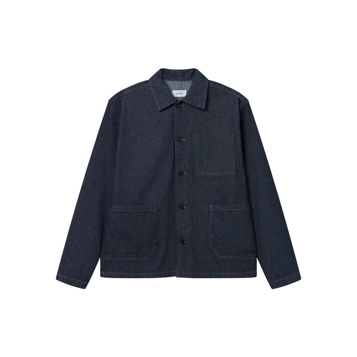 Hugh Denim Stripe Overshirt 2.0