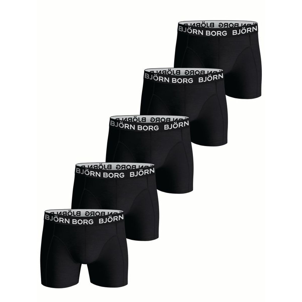 COTTON STRETCH BOXER 5p, MULTIPACK 2