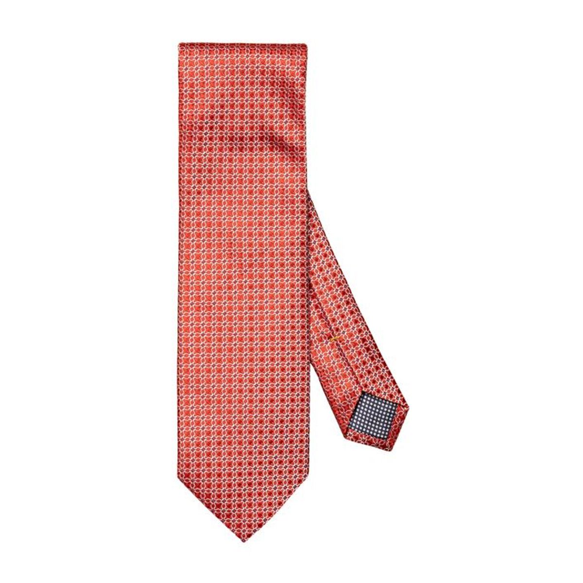 Geometric Woven Silk Tie