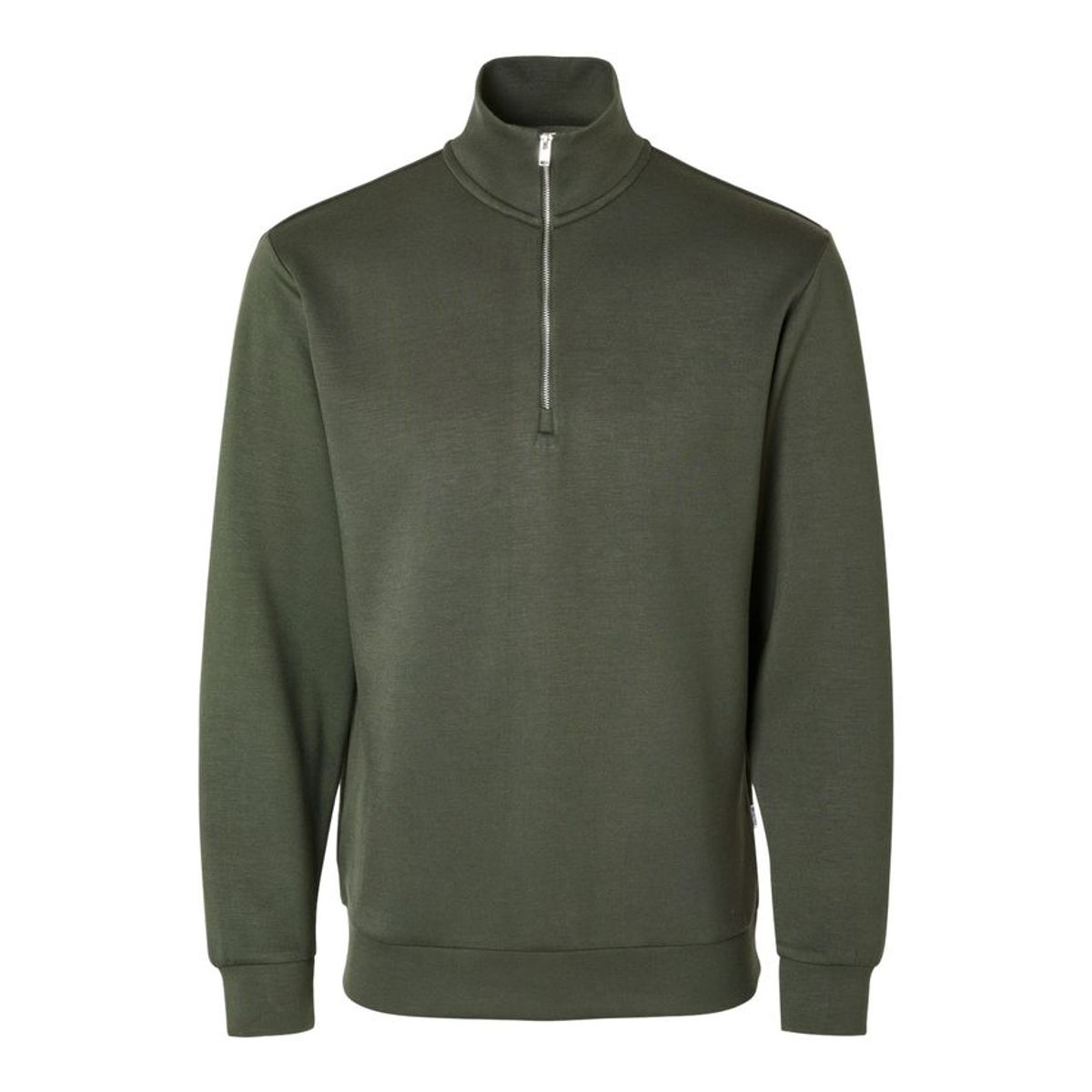 SLHEMANUEL SOFT ZIP HIGH NECK SWEAT