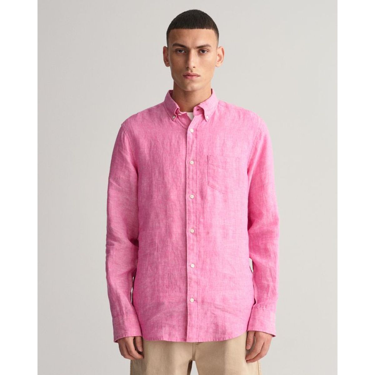 REG LINEN SHIRT