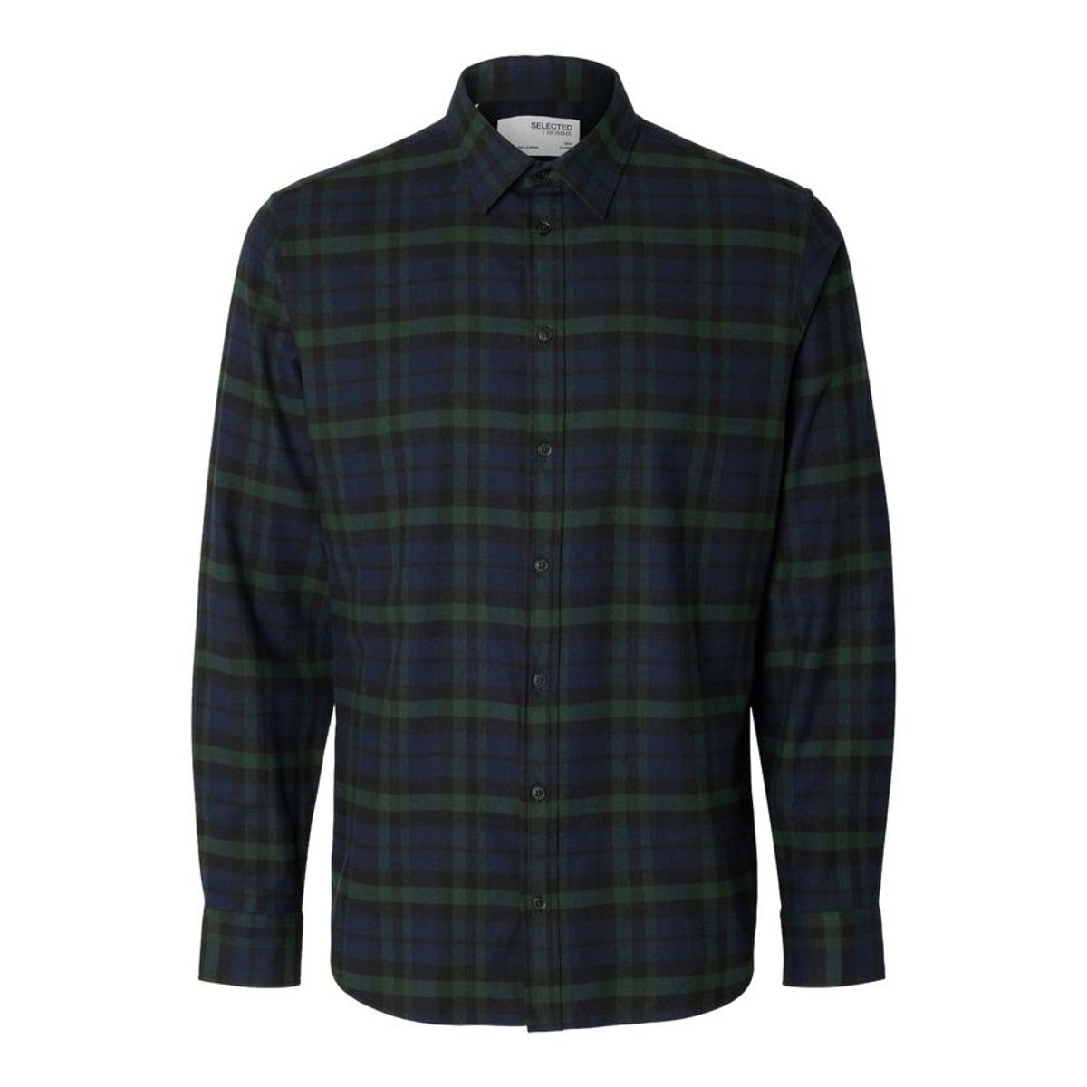 SLHSLIMOWEN-FLANNEL SHIRT LS NOOS