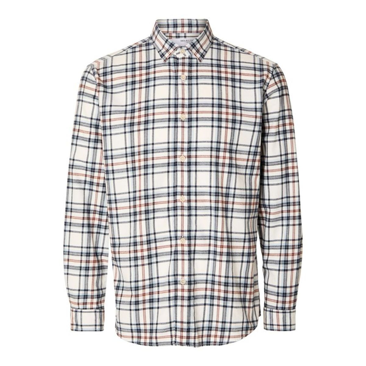 SLHREGOWEN-FLANNEL MIX SHIRT LS W