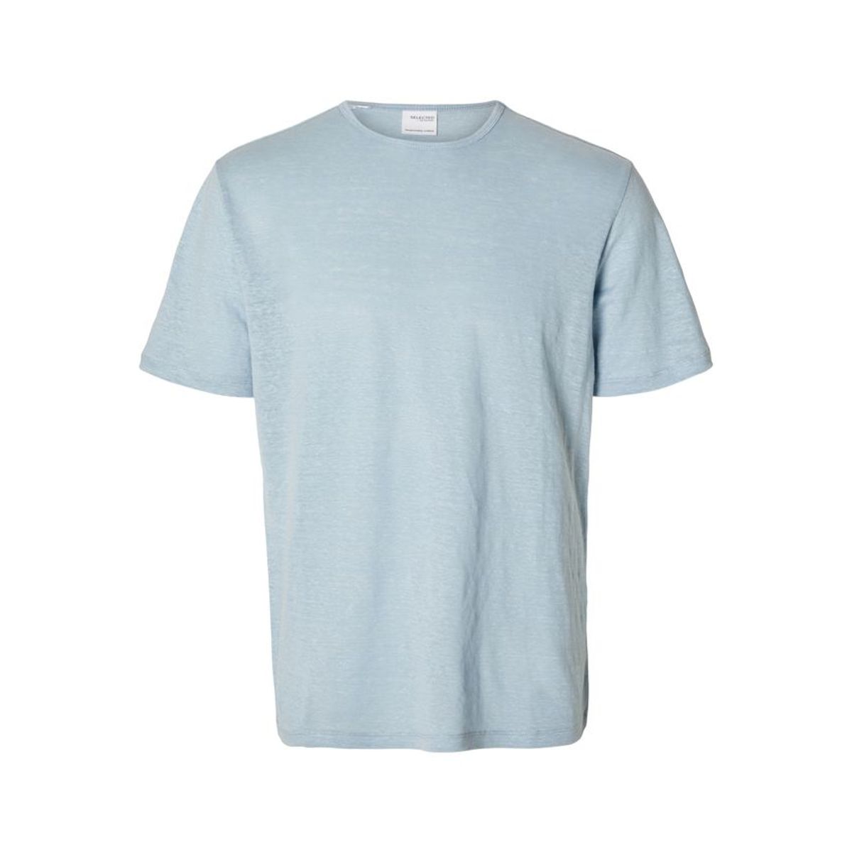 SLHBET LINEN SS O-NECK TEE