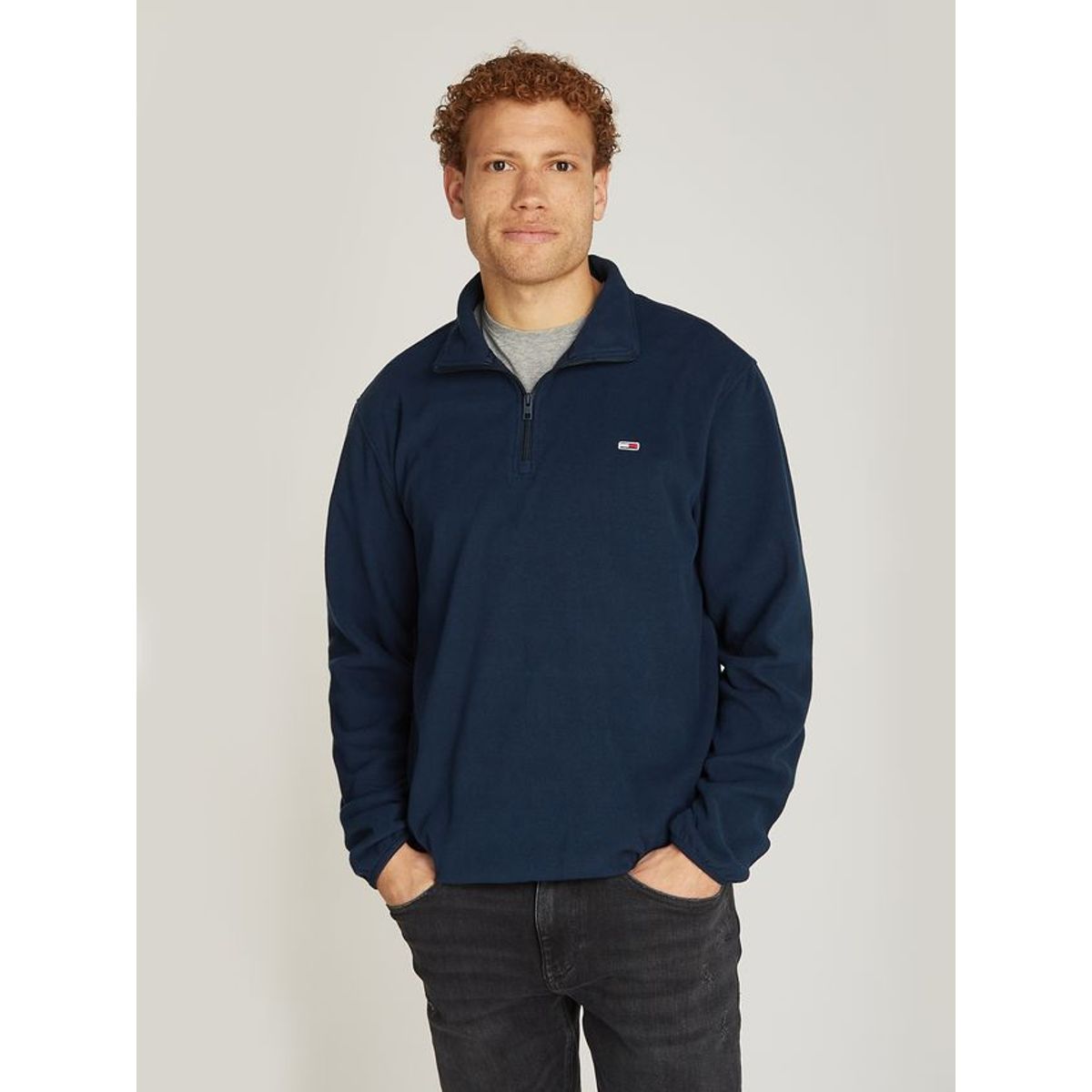 TJM REG S FLAG POLAR 1/4 ZIP