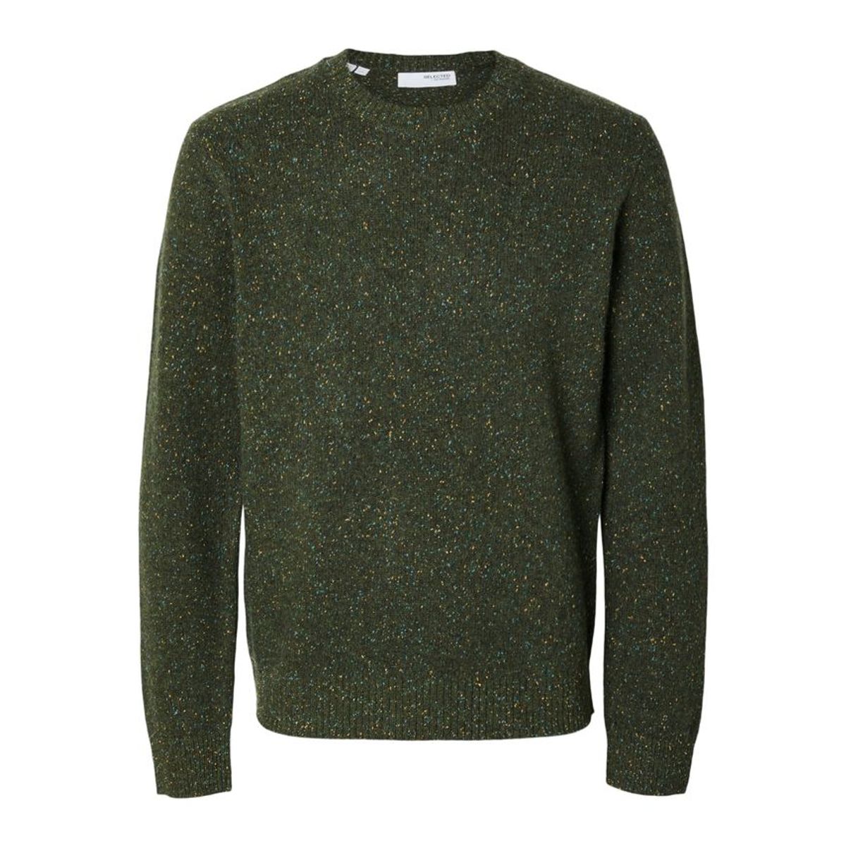 SLHNEIL LS KNIT NEPS CREW NECK