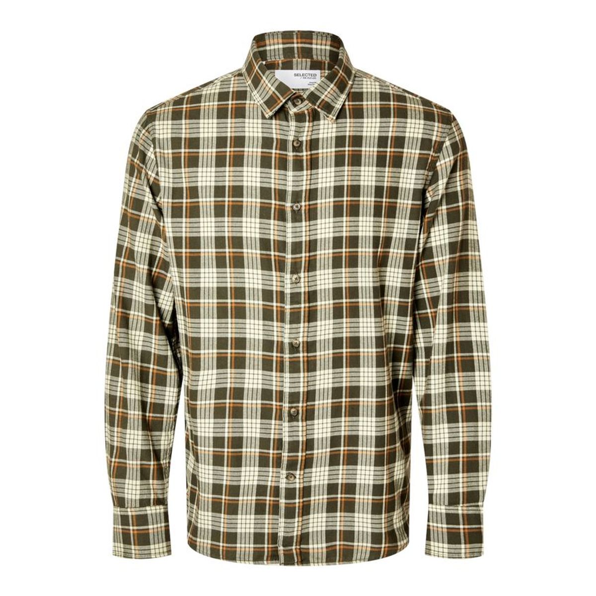 SLHREG-OWEN FLANNEL MIX CHECK SHIRT