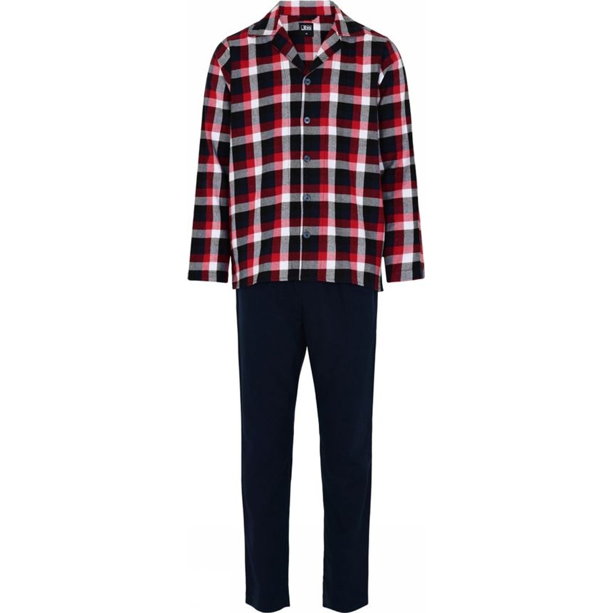 JBS pajamas button, flannel