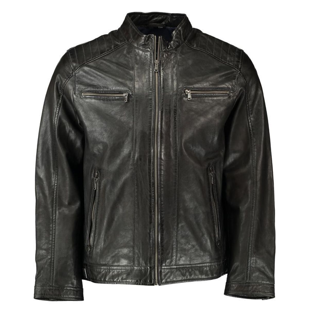 Mens lamb leather