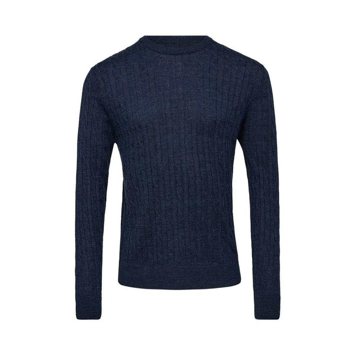 Mens merino o-neck modern fit