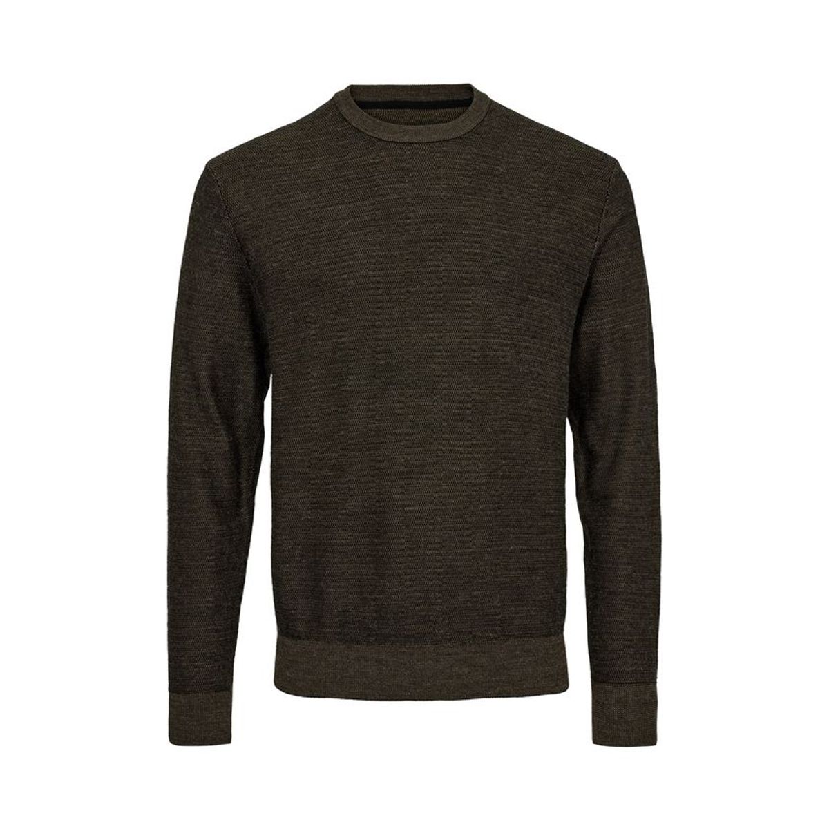 O-neck wool modern fit