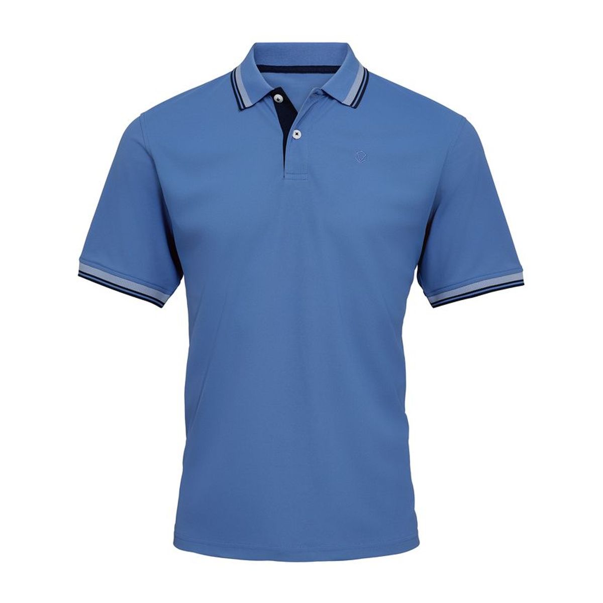 Mens performance polo modern