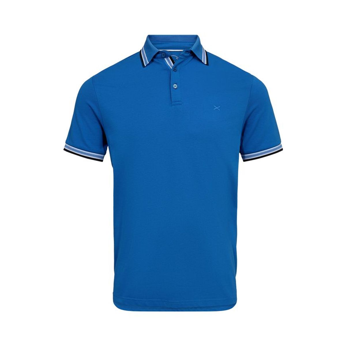 Mens polo brick modern fit