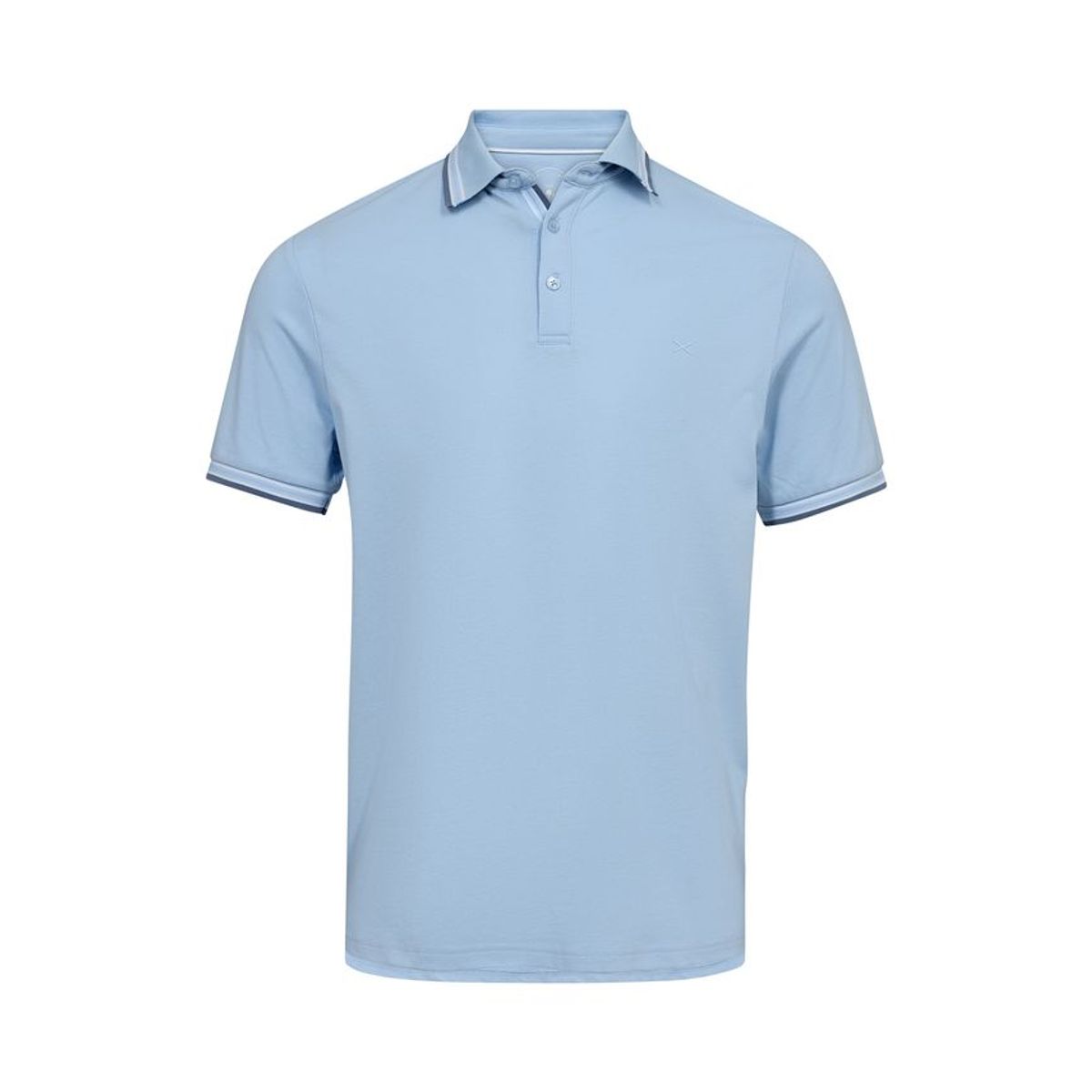 Mens polo brick modern fit