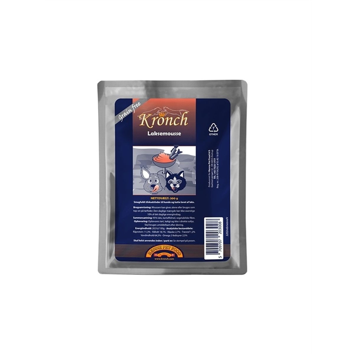 Kronch Lakse Mousse, 300g