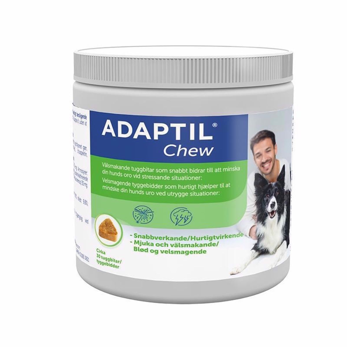 Adaptil Chew Tyggebidder mod uro og utryghed hos hunde, 30 stk