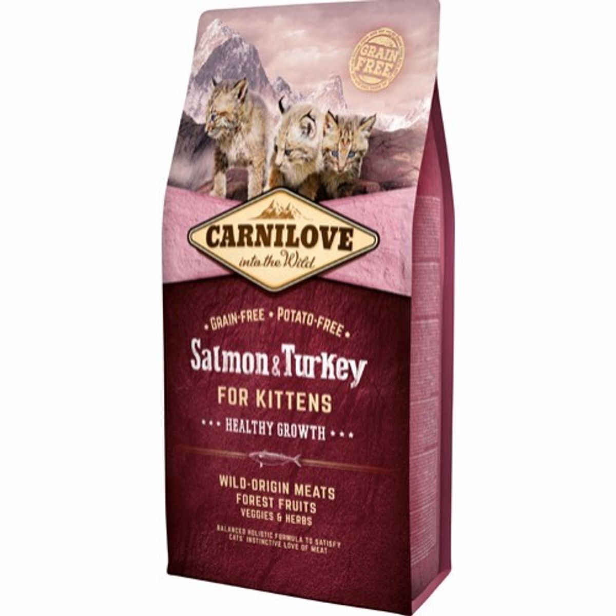 Carnilove Cat Kitten Salmon & Turkey, 2 kg