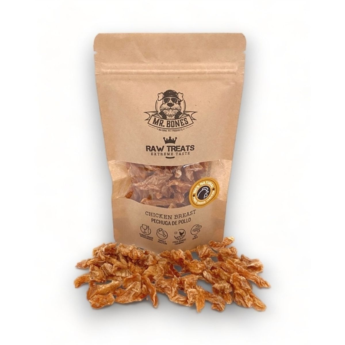 Mr. Bones Raw Treats Chicken Breast, 45g