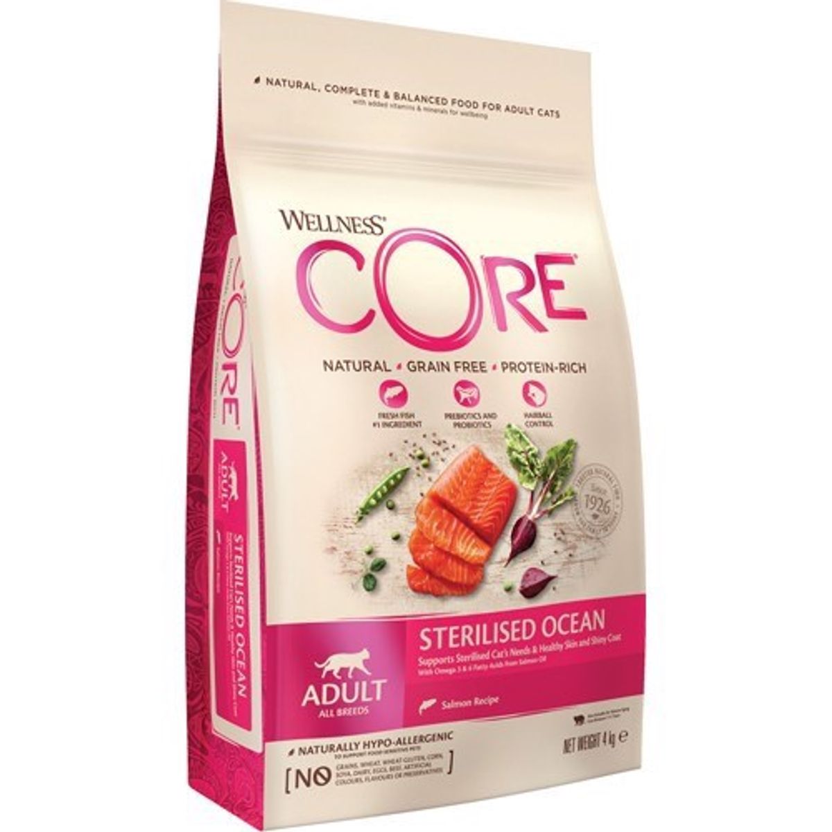 Wellness Core Adult Sterilised Ocean Cat, 4 kg