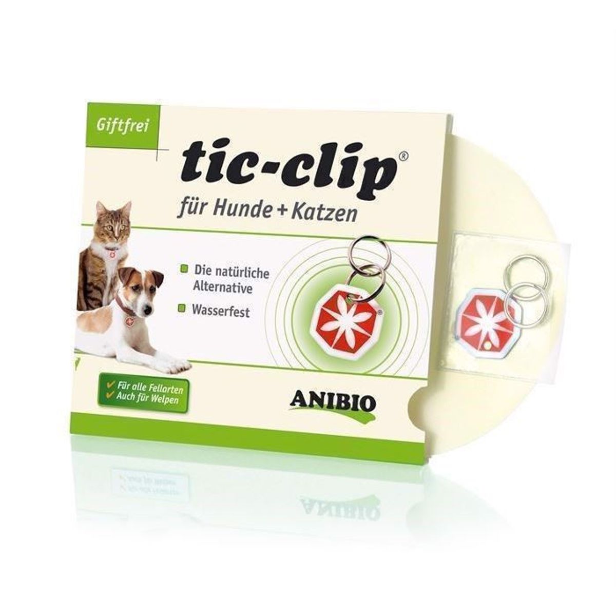 Anibio Tic-Clip, til hunde og katte