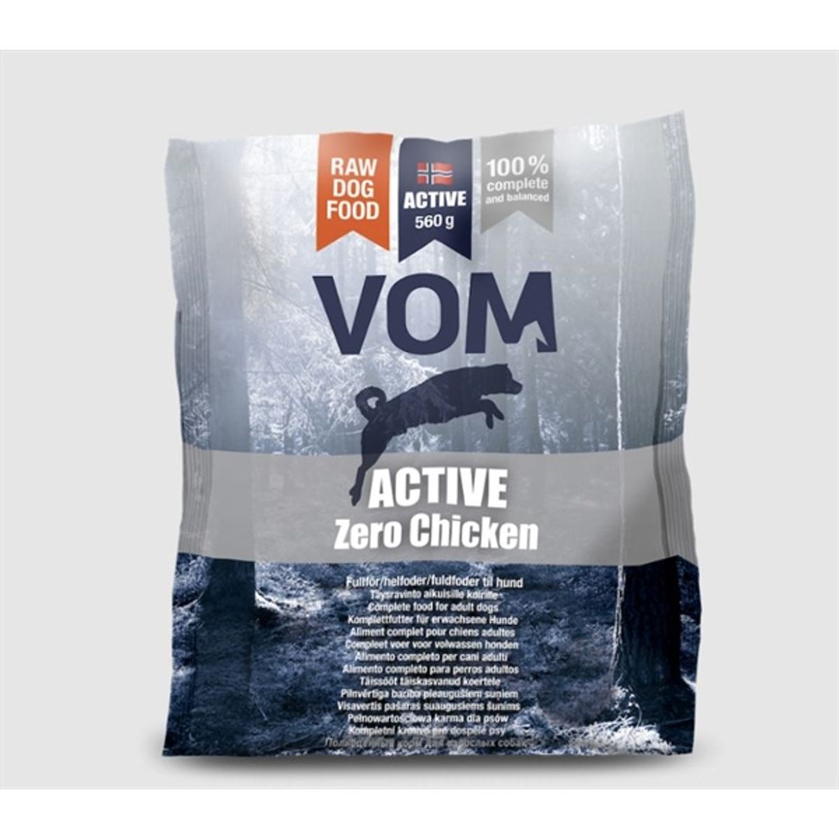 NYHED Vom Active Zero Chicken, Kødboller, 560 gr