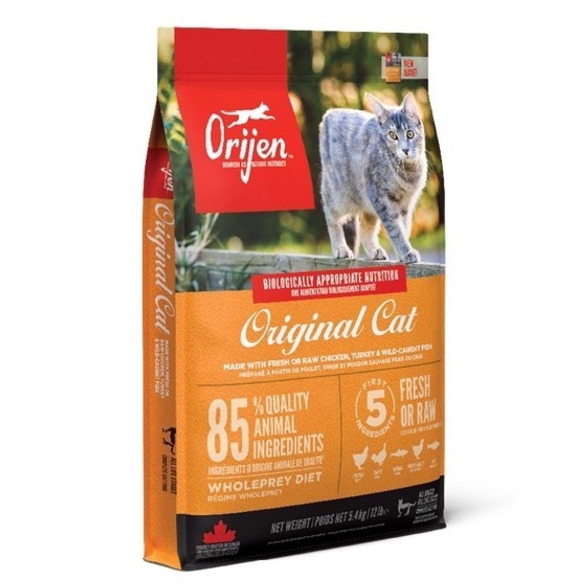 Orijen Original Cat, 5.40 kg