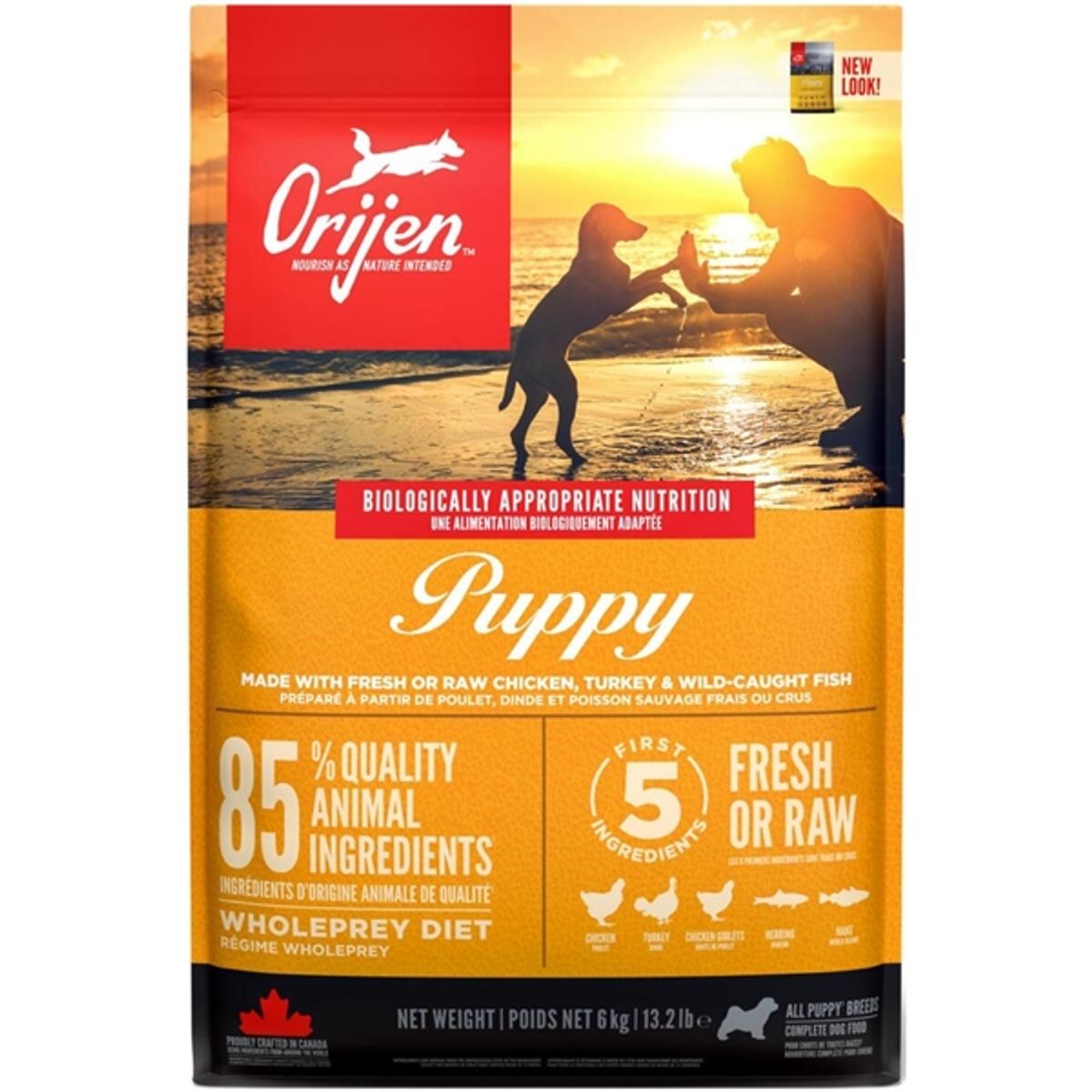 Orijen Puppy hvalpefoder, 6 kg