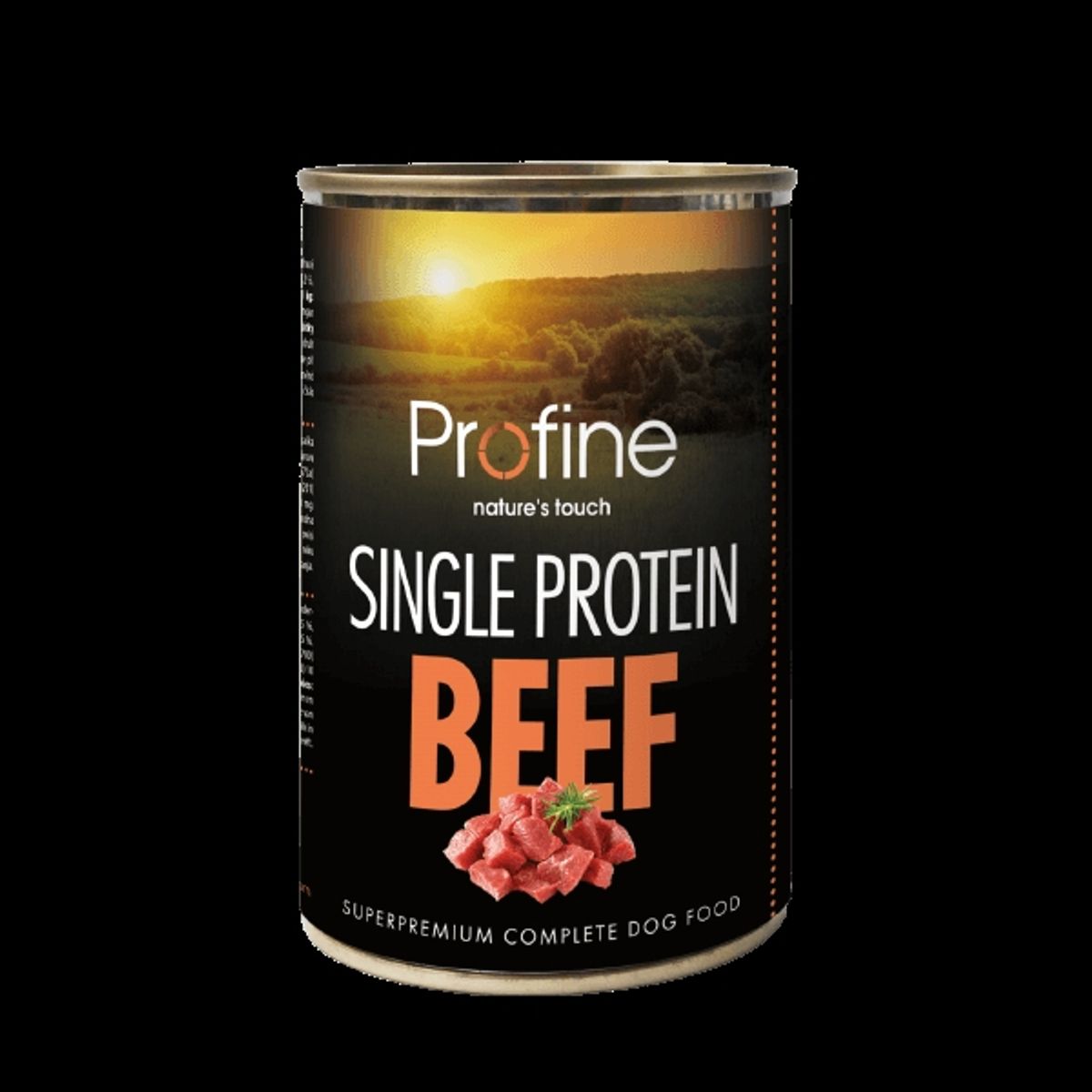 Profine Single Protein Beef dåsemad, 400g - SUPER TILBUD