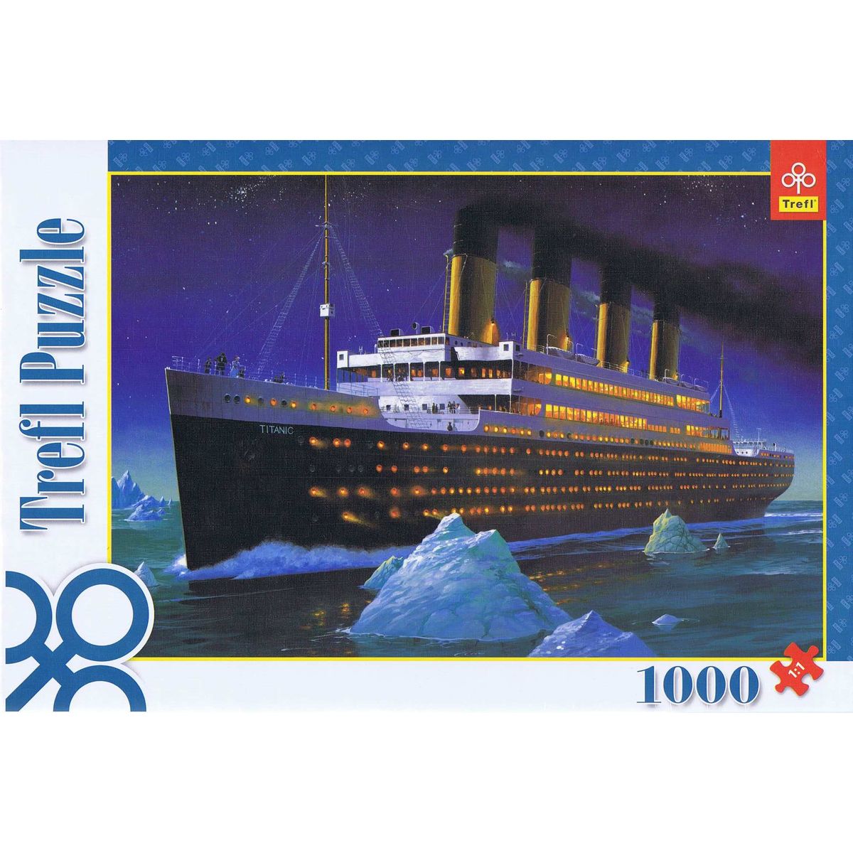 Titanic - 1000 brikker