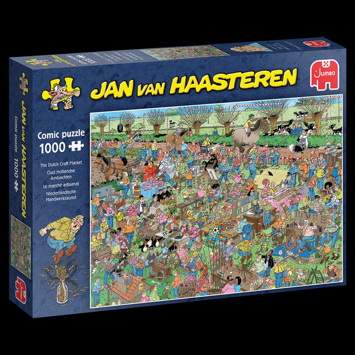 Jan van Haasteren: Markedsdag - 1000 brikker