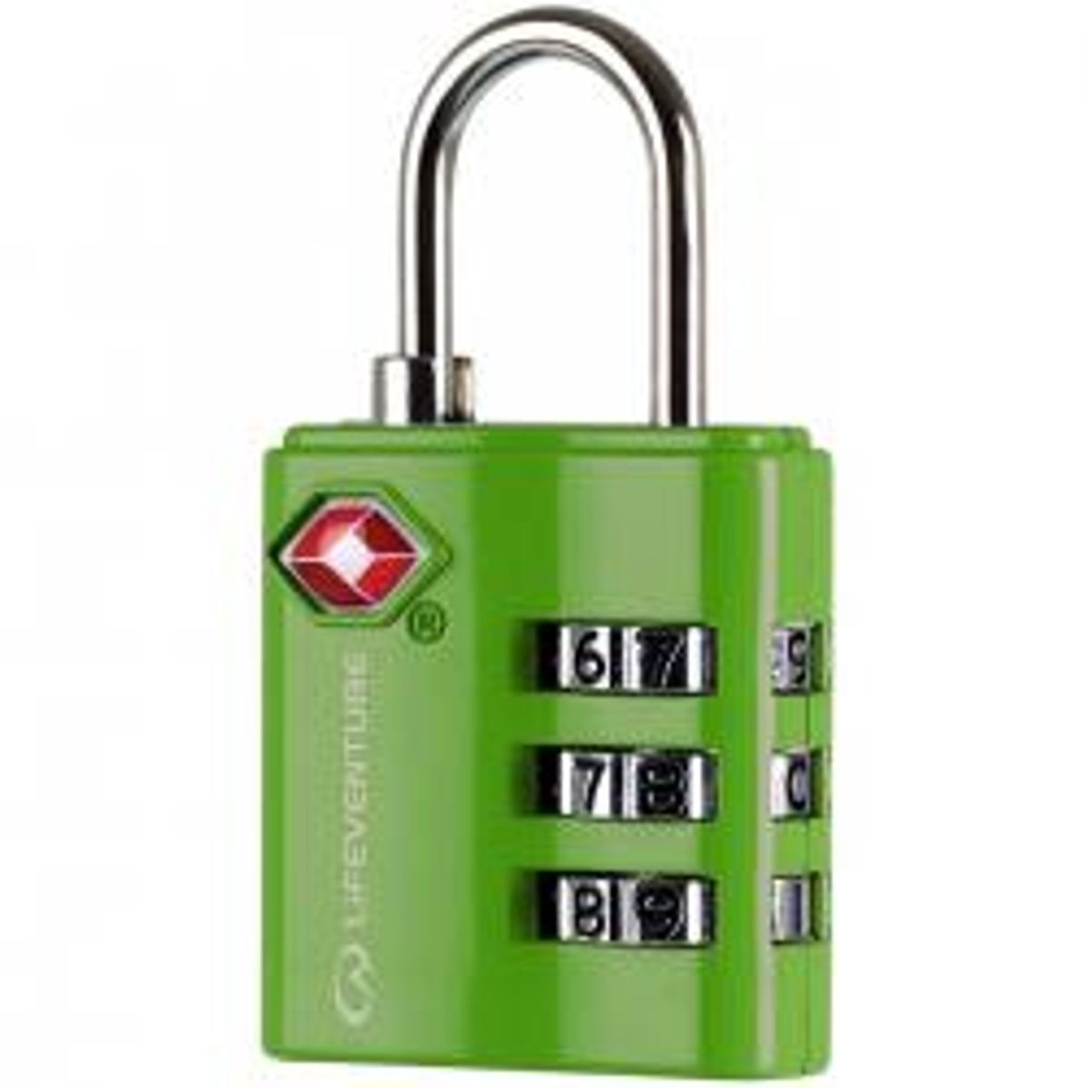 Lifeventure Tsa Combi Lock (green) - Lås