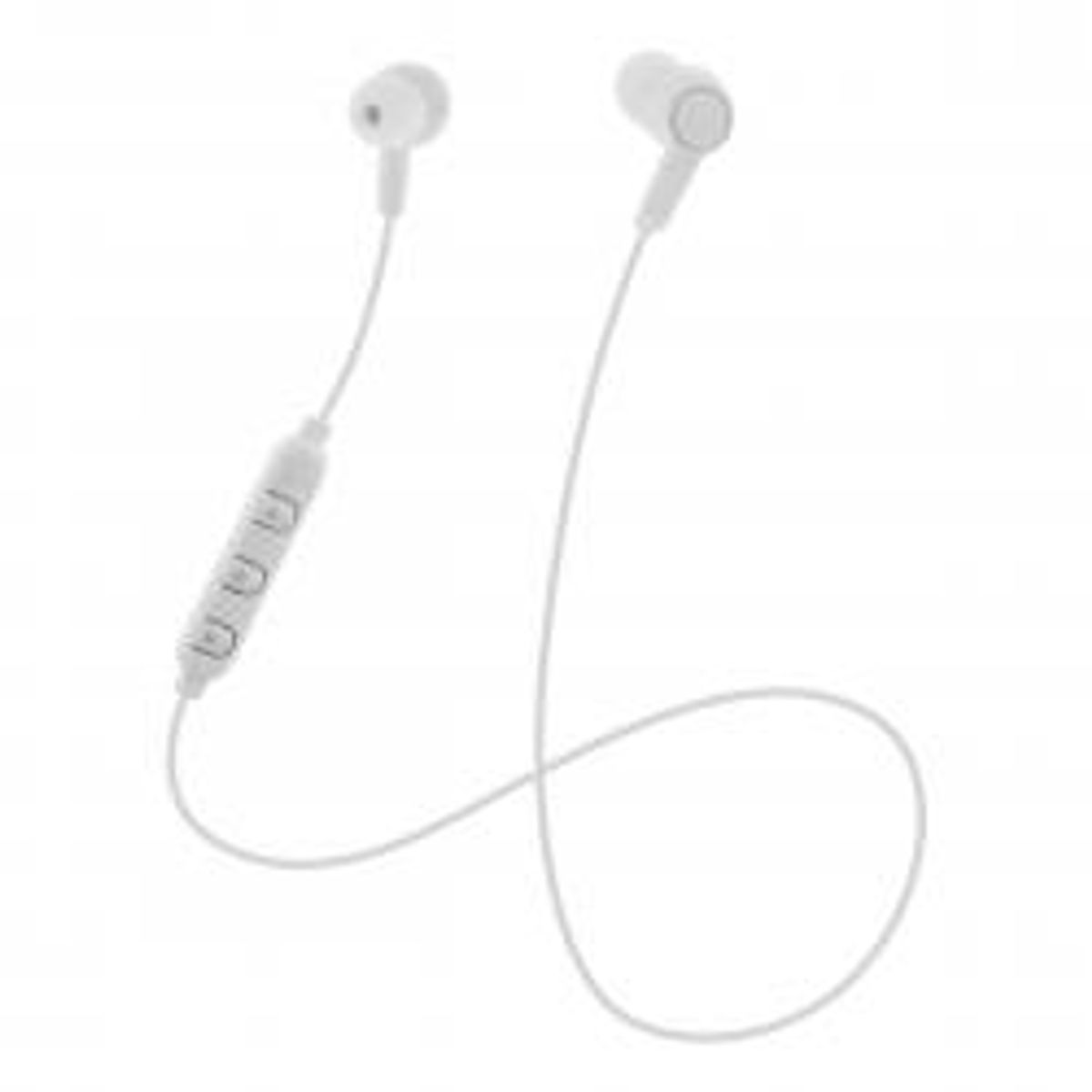 Streetz Bt110 In-ear Bt Headphones, Mic And Control Buttons, White - Høretelefon