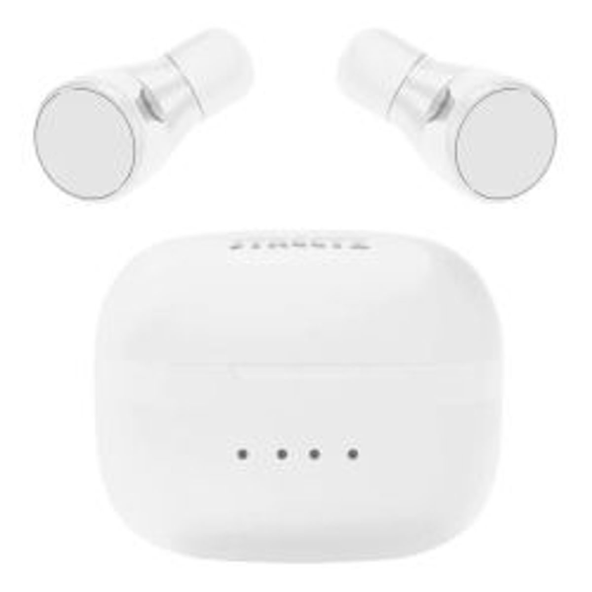 Streetz T200 True Wireless In-ear, Dual Earbuds, Charge Case, White - Høretelefon