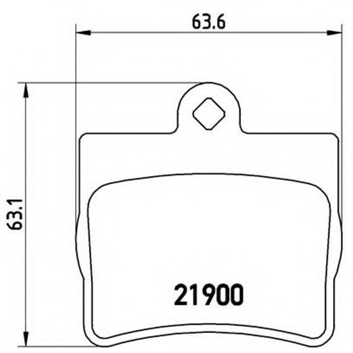 PAGID Bremseklodser Pagid (T1139)