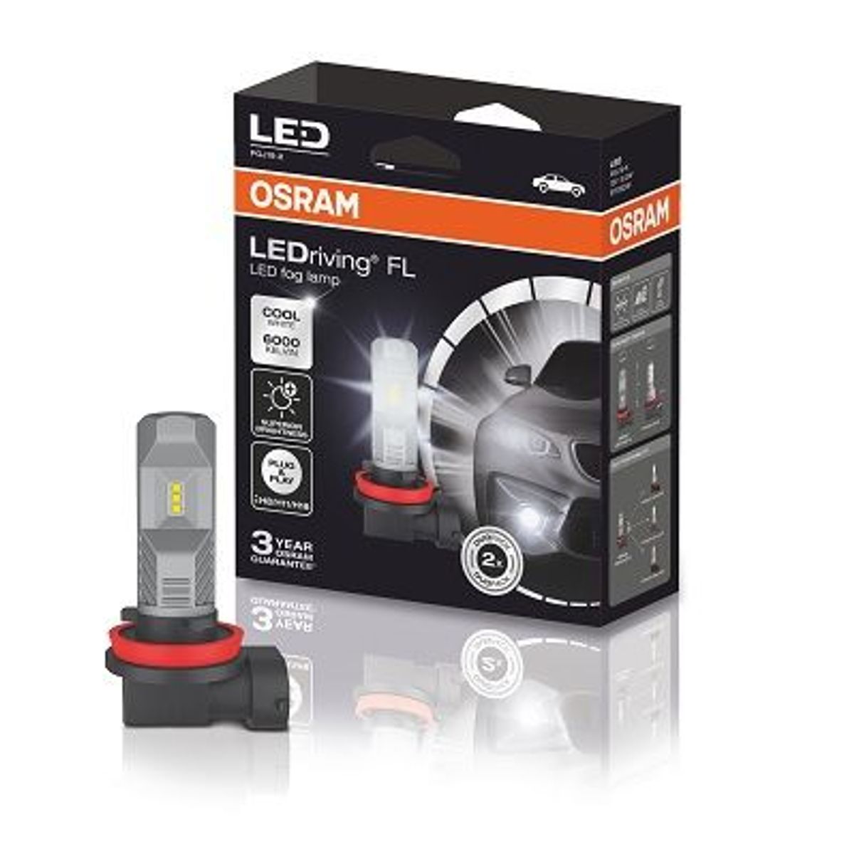 OSRAM Osram LED Retrofits Premium LEDriving H8/H11/H16 (2 stk.)