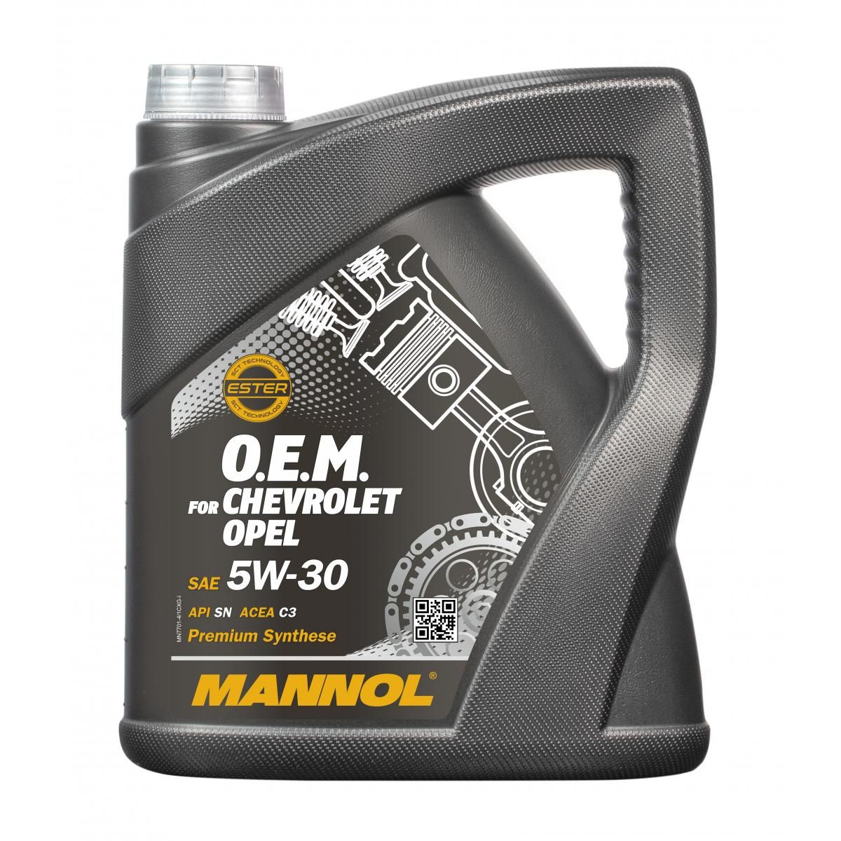 MANNOL Mannol O.E.M. for Chevrolet Opel/PSA 5W-30 4L