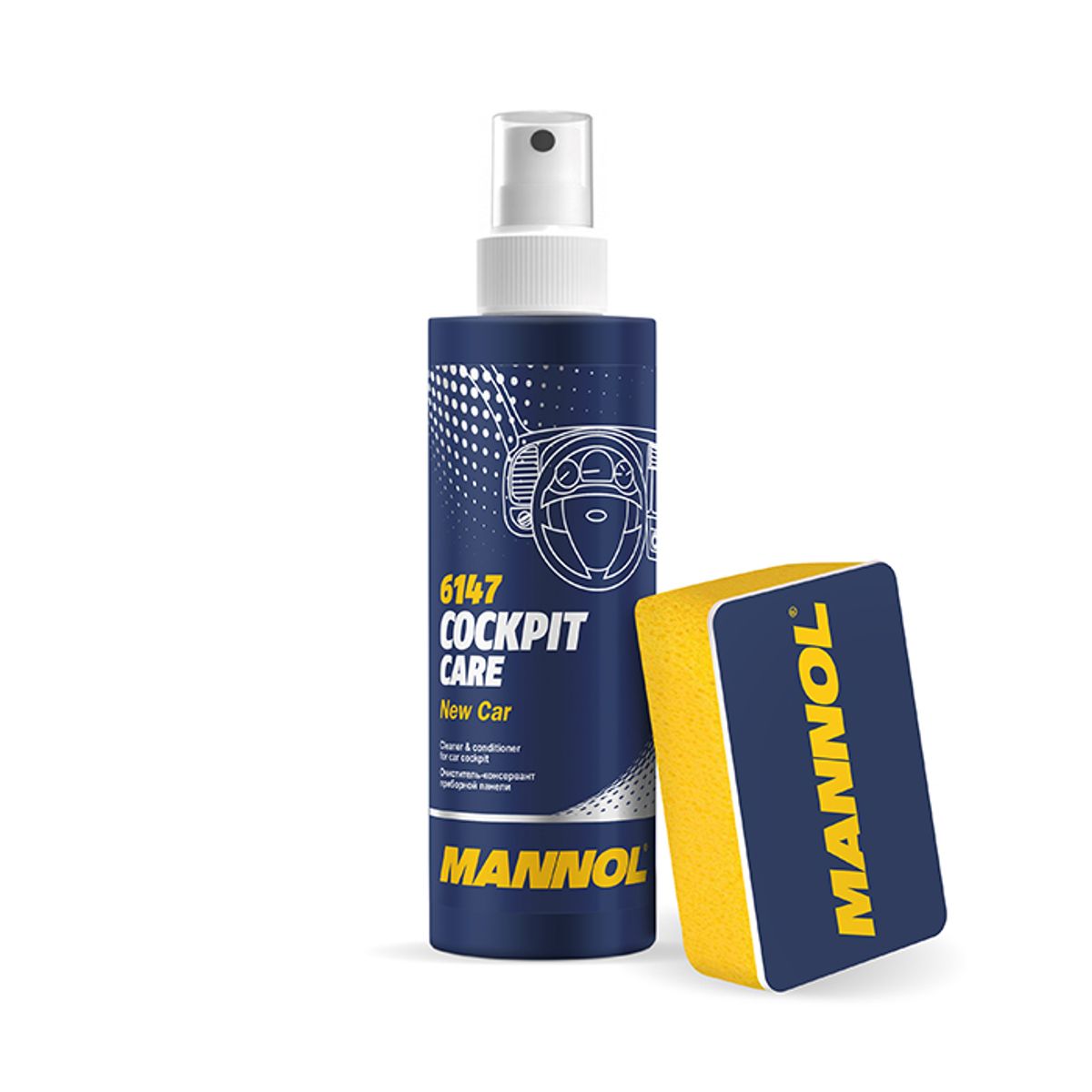 MANNOL Mannol cockpit rens (ny bil duft) 250ml